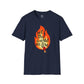 Bespattered Facade Set the World on Fire Flaming Match Unisex Softstyle T-Shirt