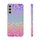 Bespattered Facade Rainbow Leopard Slim Case