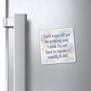 Bespattered Facade "Looking Back" Refrigerator Magnet