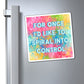 Bespattered Facade "Spiraling" Refrigerator Magnet