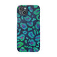 Bespattered Facade Emerald Leopard Snap Case