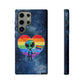 Bespattered Facade Rainbow Extraterrestrial Pride Tough Case