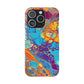 Bespattered Facade Space Worm Snap Case