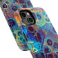 Bespattered Facade Intergalactic Rainbow Impact-Resistant Case