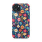 Bespattered Facade Colorful Flowers Impact-Resistant Case