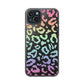 Bespattered Facade Pastel Rainbow Leopard Clear Case