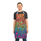 Bespattered Facade Neon Goodness Tie-Back Canvas Apron