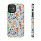 Bespattered Facade Rainbow Doodles Impact-Resistant Case