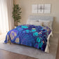Bespattered Facade Persephone Fleece Sherpa Blanket | 2 Colors & Sizes