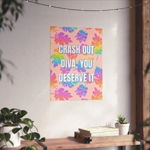 Bespattered Facade "Crash Out Diva" Giclée Archival Matte Paper Prints