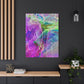 Bespattered Facade Resin Petri Macro Photograph Stretched Matte Canvas Art Prints | Multiple Sizes