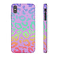 Bespattered Facade Rainbow Leopard Snap Case