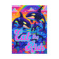 Bespattered Facade "Eat the Rich" Orcas Postcards (no envelopes) | Sets of 10, 30, or 50