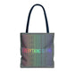 Bespattered Facade Everything is Fine Eco-Friendly Carryall Tote Bag