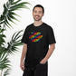 Bespattered Facade Rainbow Token Straight Friend Colorful LGBTQ+ Pride Premium Unisex Comfort Colors Garment Dyed 100% Cotton T-Shirt