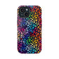 Bespattered Facade Rainbow Paint Splatter Leopard Impact-Resistant Case