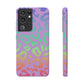 Bespattered Facade Rainbow Leopard Snap Case