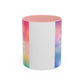 Bespattered Facade Treat Yourself Pastel Rainbow Mug | Three Colors | 11oz or 15oz