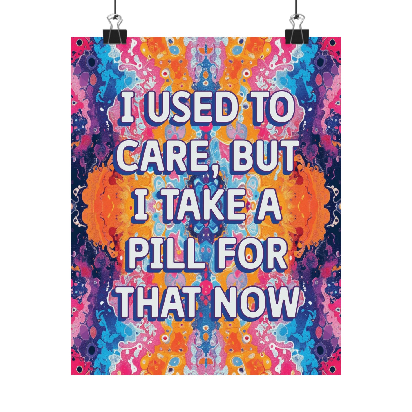 Bespattered Facade "I Used to Care" Giclée Archival Matte Paper Prints