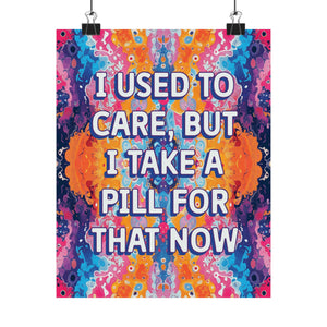 Bespattered Facade "I Used to Care" Giclée Archival Matte Paper Prints