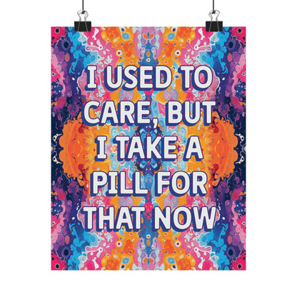 Bespattered Facade "I Used to Care" Giclée Archival Matte Paper Prints