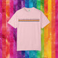 Bespattered Facade Rainbow All Places Should Be Safe Spaces Colorful LGBTQ+ Pride Premium Unisex Comfort Colors Garment Dyed 100% Cotton T-Shirt