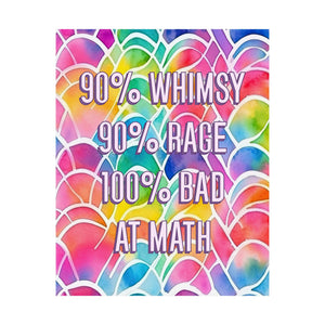 Bespattered Facade "Percentages" Giclée Archival Matte Paper Prints