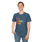 Bespattered Facade It's Rainbow Time Marquee Unisex Softstyle T-Shirt