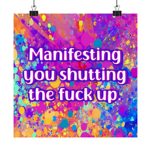 Bespattered Facade "Manifestation Works" Giclée Archival Matte Paper Prints