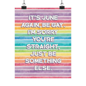 Bespattered Facade "It's June Again..." Giclée Archival Matte Paper Prints