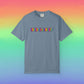 Bespattered Facade Rainbow Bubble Indoorsy Colorful Premium Unisex Comfort Colors Garment Dyed 100% Cotton T-Shirt