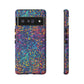 Bespattered Facade Party Time Rainbow Confetti Dots Tough Case