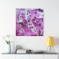 Bespattered Facade Fluid Art Abstract Painting Stretched Matte Canvas Art Prints | Multiple Sizes