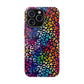 Bespattered Facade Rainbow Paint Splatter Leopard Impact-Resistant Case