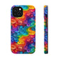 Bespattered Facade Rainbow Swirls MagSafe Tough Case