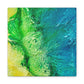 Bespattered Facade Resin Petri Macro Photograph Stretched Matte Canvas Art Prints | Multiple Sizes