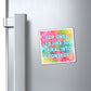 Bespattered Facade "Spiraling" Refrigerator Magnet