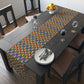 Bespattered Facade Rainbow Chevrons Table Runner (2 sizes)