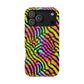 Bespattered Facade Feral Neon Tie Dye MagSafe Tough Case