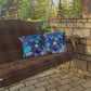 Bespattered Facade Persephone UV-Resistant Outdoor Pillows | 4 Sizes