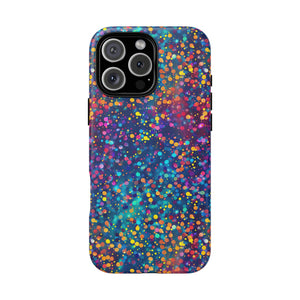 Bespattered Facade Party Time Rainbow Confetti Dots Tough Case