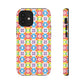 Bespattered Facade Geometric Rainbow Mosaic Tough Case