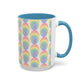 Bespattered Facade Rainbow Fingerprint Mug | Eight Colors | 11oz or 15oz