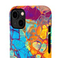 Bespattered Facade Space Worm Snap Case