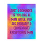 Bespattered Facade "Somewhat Exceptional Man" Giclée Archival Matte Paper Prints