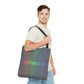 Bespattered Facade Everything is Fine Eco-Friendly Carryall Tote Bag