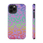 Bespattered Facade Rainbow Leopard Impact-Resistant Case