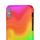 Bespattered Facade Rainbow Heat Map Snap Case