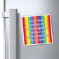 Bespattered Facade "Good Luck Sending Me Mixed Signals" Refrigerator Magnet