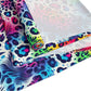 Bespattered Facade Neon Animal Print Table Runner (2 sizes)